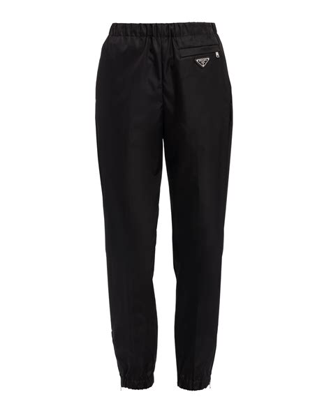 prada hose herren schwarz|Schwarz Hose Aus Stretch.